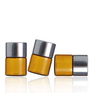 ขวดแก้วสีเหลืองอำพันขนาด 1 มล. สำหรับน้ำหอม น้ำมันหอมระเหย น้ำมันอาร์แกน หรือผลิตภัณฑ์บำรุงผิว พร้อมฝาเกลียว - Product Image 6