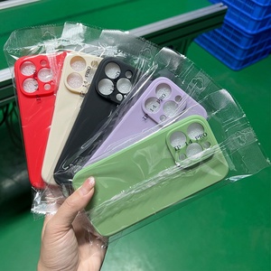 Funda Protectora de TPU Suave Original Reciclada Personalizada, Funda de Silicona Líquida para Teléfono Airpod para <span class=keywords><strong>iPhone</strong></span> 12 13 14 15 Pro Max - Product Image 2