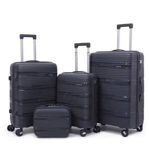 Set di 4 <span class=keywords><strong>Valigie</strong></span> Personalizzabili con Logo, Grande Capacità, in Materiale ABS PC, Borse da Viaggio per Esterni, Trolley - Product Image 3