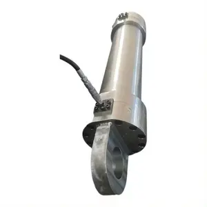 Front hollow piston rod hydraulic cylinder adjustable bidirectional damping mining machinery equipment hydraulic cylinder