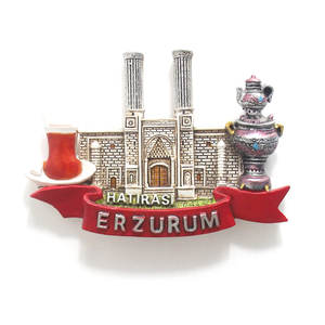 Imán de nevera personalizado de recuerdo de pavo hecho a mano, imán de nevera de resina 3D decorativo de <span class=keywords><strong>Estambul</strong></span> - Product Image 4