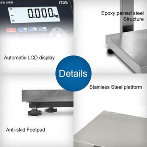 אלקטרוני נירוסטה במשקל עם עמיד למים מחוון עם מדפסת - Product Image 5