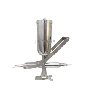 เครื่องบรรจุครีมแบบมือหมุน<span class=keywords><strong>พ</strong></span>ร้อมถุงพลาสติกสำหรับร้านเบเกอรี่ <span class=keywords><strong>ร้าน</strong></span>กาแฟ  เครื่องฉีดครีมสแตนเลสสำหรับพัฟและคัพ<span class=keywords><strong>เค้ก</strong></span> - Product Image 2