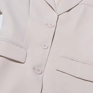 Nuovo arrivo abito sottile elegante di alta qualità per le donne solido da donna due pezzi set formale ufficio plissettato da donna set gonna - Product Image 6