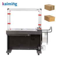Machine de cerclage semi-automatique 201A pour sangles PP, machine de cerclage pour cartons, cerclage en arche pour entrepôts logistiques et usines