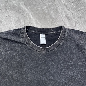 Camisetas Oversize Vintage Personalizadas Talla EE. UU. <span class=keywords><strong>con</strong></span> Estampado Streetwear Gráfico, Camisetas Lisas de Tallas Grandes, Ropa al por Mayor a Bajo Precio, Lavado Ácido - Product Image 3