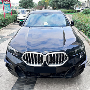 Bmw X6 G06 Lci M Sport Front Air Intake Grille Decal Piano Black Carbon Fiber Texture 4 Piece Set Adhesive Body Stickers - Product Image 3