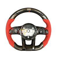 Volant en fibre de carbone LED personnalisé RPPF pour Mercedes 809 AMG 2019-20 C63/G63/E63/GT/S63/CLS63/GLE W177 GT C190 C63S