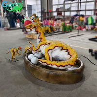 Modèle de dinosaure de grande taille pour parc d'attractions, animatroniques de dinosaures, fabricants de dinosaures animatroniques sur mesure