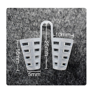 คลิปหนีบจมูกซิลิโคนป้องกันการนอนกรนขนาดเล็ก - Product Image 3