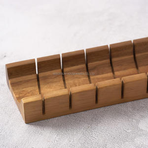 Woodsun Baguette Schneidebrett aus Holz Brotschneidebrett mit Skala - Product Image 4