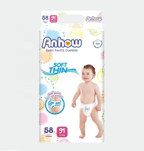 Factory direct sale fast delivery grade B disposable infant baby diaper with lowest price in stock