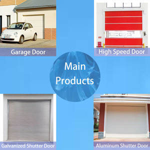 Portes à enroulement rapide électriques transparentes industrielles à faible bruit de taille personnalisée pour entrepôts, maisons et usines résistantes aux intempéries. - Product Image 5