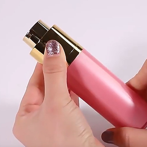 Tùy chỉnh 15 30 50 ml nhựa như <span class=keywords><strong>container</strong></span> xoay màu hồng và vàng Twist Up Top Twist-up không có không khí Lotion bơm chai - Product Image 1