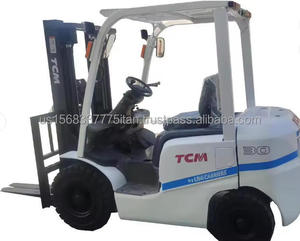 Montacargas TCM 3T Usado con Desplazador Lateral FD30 T3C, Motor Nissan/Isuzu de Japón, Marca TCM, en Venta - Product Image 1