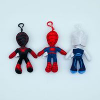 Pendentif poupée araignée 12 pouces, univers parallèle transfrontalier, Spiderman Revanche, Spider Rouge, Spider Noir, Spider Blanc, en coton PP