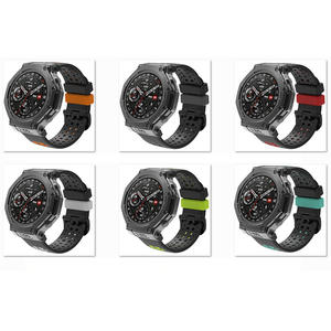 Forwelleny 20 22mm <span class=keywords><strong>correa</strong></span> de silicona a juego oficial del producto <span class=keywords><strong>original</strong></span> de alta calidad de doble color para <span class=keywords><strong>Amazfit</strong></span> 2017 - Product Image 5