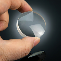 Objectif doublet achromatique convexe à revêtement AR OEM ODM 5mm 12mm 15mm 17mm K9/BK7 400-700nm pour vision industrielle laser