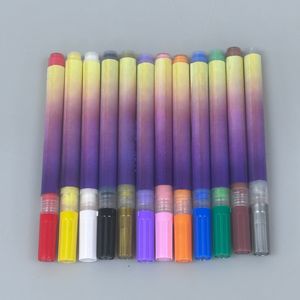 Marqueurs d'art pour ongles en acrylique à séchage rapide avec logo personnalisé, 12 couleurs, décoration d'art pour ongles liquide DIY, stylo à vernis à ongles en gel portable - Product Image 5