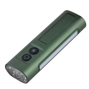 Linterna Portátil Magnética con Luz Lateral LED y Láser RGB de Aluminio, Recargable por USB, Resistente al Agua IP65, para Exteriores - Product Image 6