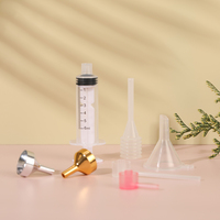 Bouteille à sertir adaptateur d'injection de parfum adaptateurs de distributeur outil de décantation et de remplissage de transfert de parfum en plastique