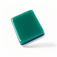 En stock – Nouvel ensemble de mahjong de luxe vert artistique, 160 tuiles modernes en acrylique peintes à la main – Cadeau idéal pour la fête des Mères