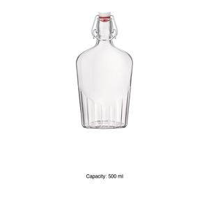 Bouteille blanche Bormioli Rocco 50 cl avec bouchon - Product Image 3