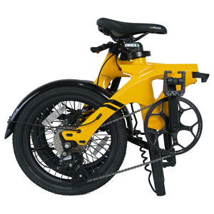 Vélo électrique pliable, léger, facile à conduire et élégant en fibre de carbone, ne pesant que 29 livres, un SUV typique peut contenir 2-3 vélos électriques. - Product Image 2