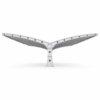 Structure de carport en membrane, auvent de stationnement perforé à trous ronds, type aile de mouette, imperméable, résistant aux UV, pour recharge de véhicules électriques, sur mesure