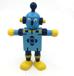 Giocattoli <span class=keywords><strong>Robot</strong></span> in Legno di Alta Qualità con Design Personalizzato e Diversi Colori - Product Image 4