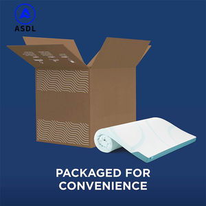 Pelindung Kasur Lateks Alami OEM/ODM, Kain Lembut Anti Air, Ukuran Twin dan Full, Pelapis Kasur Busa Memori - Product Image 4