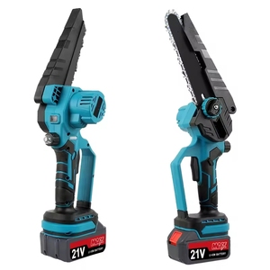 Scie à chaîne électrique multifonctionnelle pour le travail du <span class=keywords><strong>bois</strong></span>, le jardinage, la coupe, la scie à chaîne au lithium, scie à chaîne électrique portative 6/8'' - Product Image 2