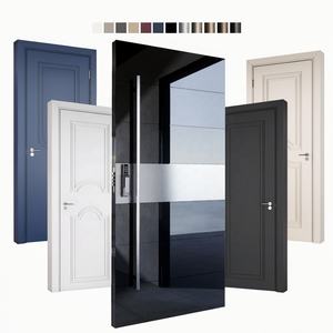 BASEN OEM Modern Stainless Steel Anti-Theft Pivot Entrance Door for Villa & Exterior Use - Product Image 2