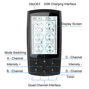 Masajeador de hombros y cuello Timable, equipo de fisioterapia para el hogar de pulso bajo, máquina de unidad TENS de mayor calidad, dispositivo médico - Product Image 5