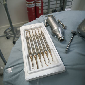 6-टुकड़ा मैनुअल टाइटेनियम दंत चिकित्सा उपकरणों ने दंत चिकित्सकों के लिए मौखिक देखभाल फिर से स्थापित किया - Product Image 4