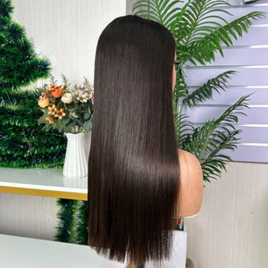 Sdd Bone Straight Bob <b>Wig</b> Super Double Drown Raw Hair 5x5 Straight Lace Closure <b>Wigs</b> - Product Image 5