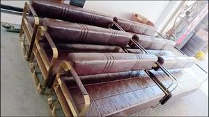 Silla de Espera Moderna de PU No Plegable para Salón de Belleza, Barbería, Tienda de Ropa - Product Image 6