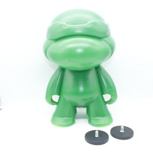 Poupée Tortue Ninja de 14 pouces pour la publicité arrière des SUV, avec aimant sur les pieds, état neuf - Product Image 1