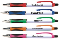 Stylo de bureau personnalisé avec logo imprimé, stylo publicitaire coloré avec texte et logo d'entreprise, stylo promotionnel personnalisé pour cadeaux d'entreprise