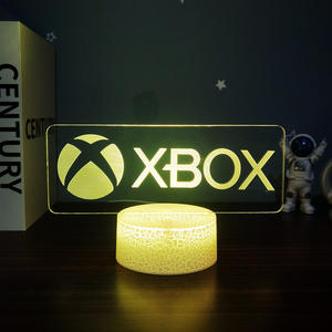 Venta al por Mayor de Lámparas de Escritorio 3D Personalizadas para Sala de Juegos, Decoración para Gamers, Luces Nocturnas LED 30, Acrílico Ecológico 80 - Product Image 6