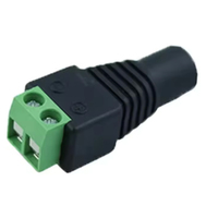 Connecteur d'alimentation CC 48V, prise mâle/femelle, adaptateur barillet 2,1 mm x 5,5 mm pour caméra CCTV, alimentation de bande LED, borne de connexion