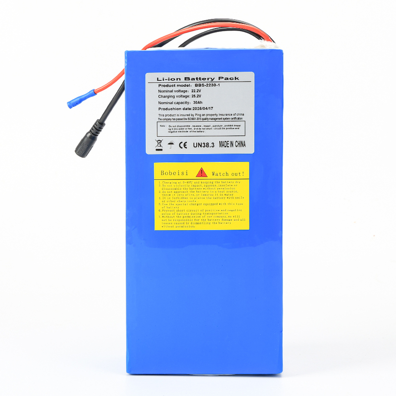 BOBES Electric Bicycle Battery Pack 24V