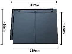 Precio <span class=keywords><strong>de</strong></span> fábrica, nuevo estilo solemne, materiales <span class=keywords><strong>de</strong></span> construcción, azulejo plano <span class=keywords><strong>de</strong></span> polímero, azulejo plano, teja solar BIPV, América, Inglaterra, Alemania - Product Image 2