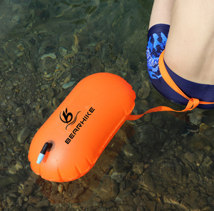 Bouée gonflable à haute visibilité en eau libre d'approvisionnement d'usine bouée de natation de flotteur de remorquage de sac sec d'air de sécurité professionnelle - Product Image 4