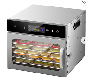 Deshidratador de Alimentos Inteligente de 6 Capas con Pantalla Táctil, Máquina para Deshidratar Frutas y Verduras de 6 Niveles - Product Image 1