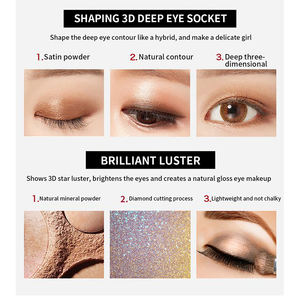 Palette <span class=keywords><strong>de</strong></span> fard à paupières à haute pigmentation neutre, 10 couleurs, professionnels, oem, privée - Product Image 4