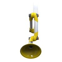Hotte d'extraction universelle de laboratoire en PP/plastique Winband KP8, design contemporain, usage commercial pour la recherche et le développement