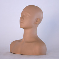 Tête de mannequin en silicone, douce pour la peau, pour massage esthétique et acupuncture, usage commercial, tête de simulation pour formation, 0,5 kg