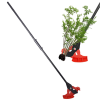 Estrattore di Erbacce Manuale JH-Mech con Struttura Pivot Lock, Forza di Leva a Lungo Raggio, Impugnatura Antiscivolo con Tacche per Estrazione di Erbacce e Arbusti