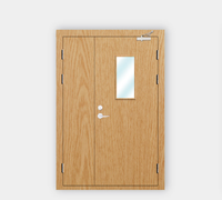Portes coupe-feu à fermeture automatique, fermeture douce, 30, 45, 60, 90 minutes, insonorisées, pour escaliers, sécurité hôtelière, avec canal de sécurité